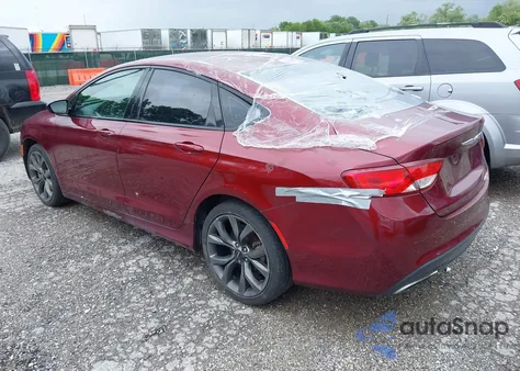 2015 Chrysler 200 S from USA, damaged, VIN 1C3CCCBB3FN550829